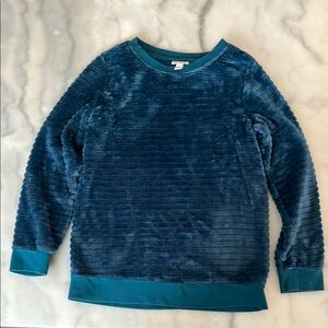 Cat & Jack Kids' Teal Textured Sweater